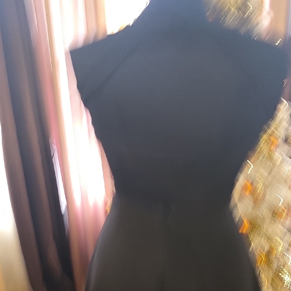 Elegant Black Mini Dress - Picture 12 of 16